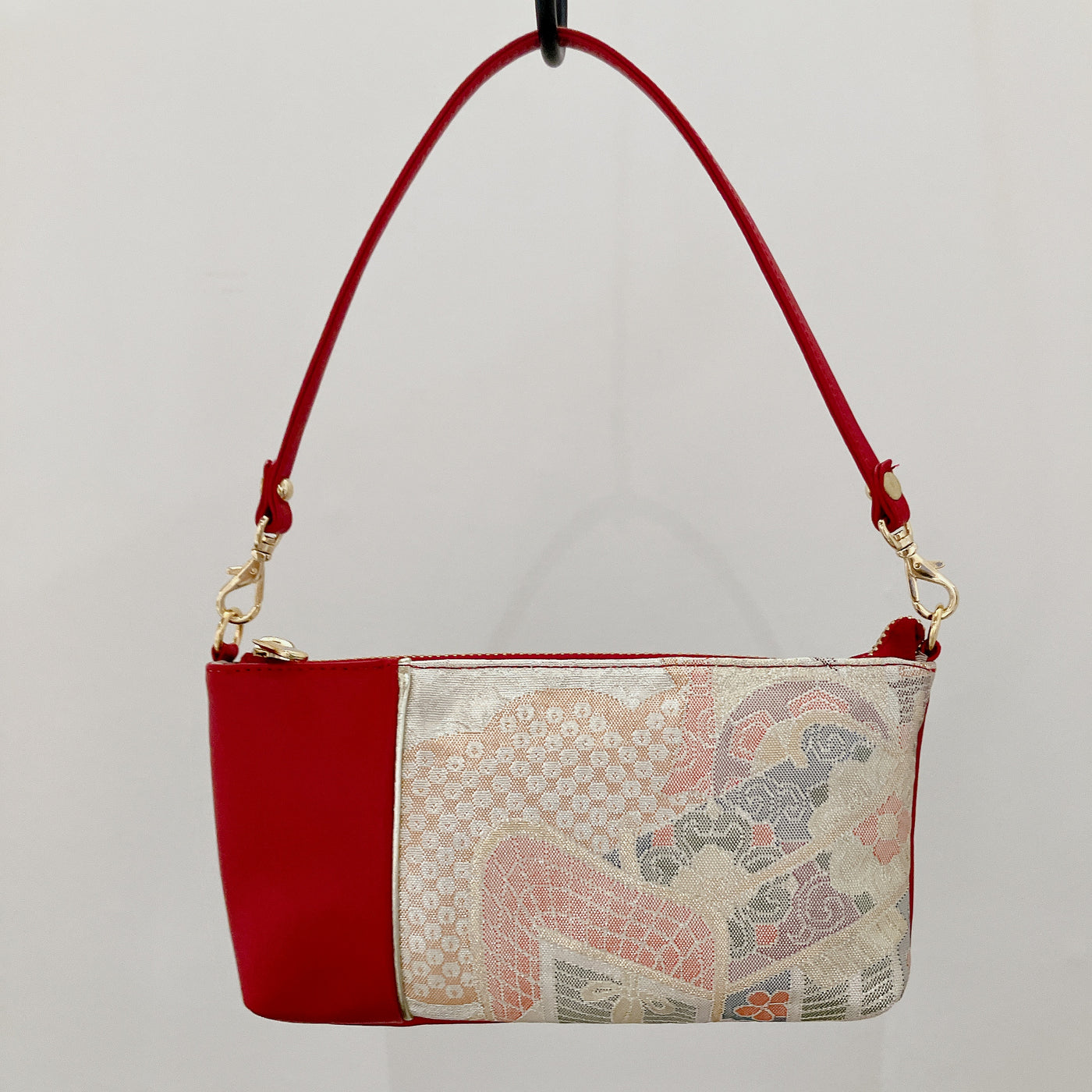 KIMONO PURSE 22, Red