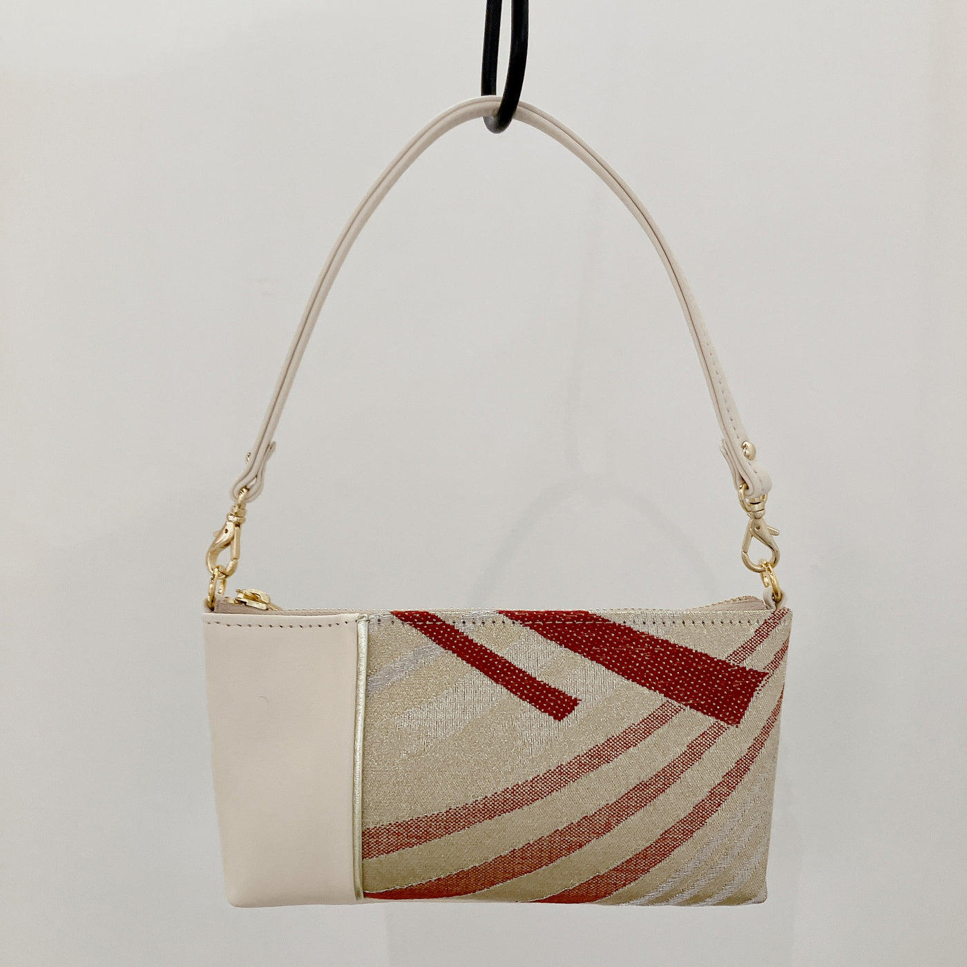 KIMONO PURSE 26, White