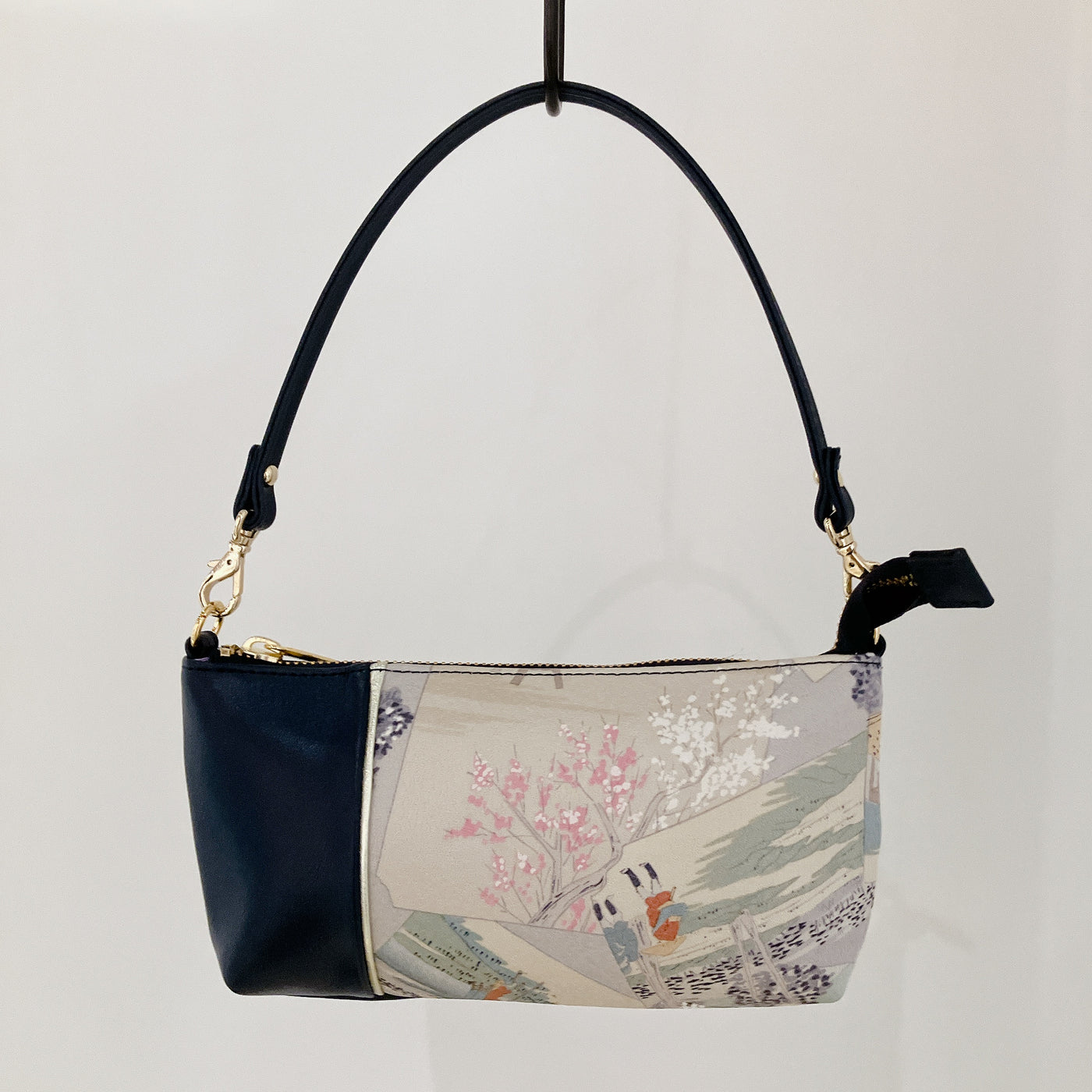 KIMONO PURSE 45, Navy