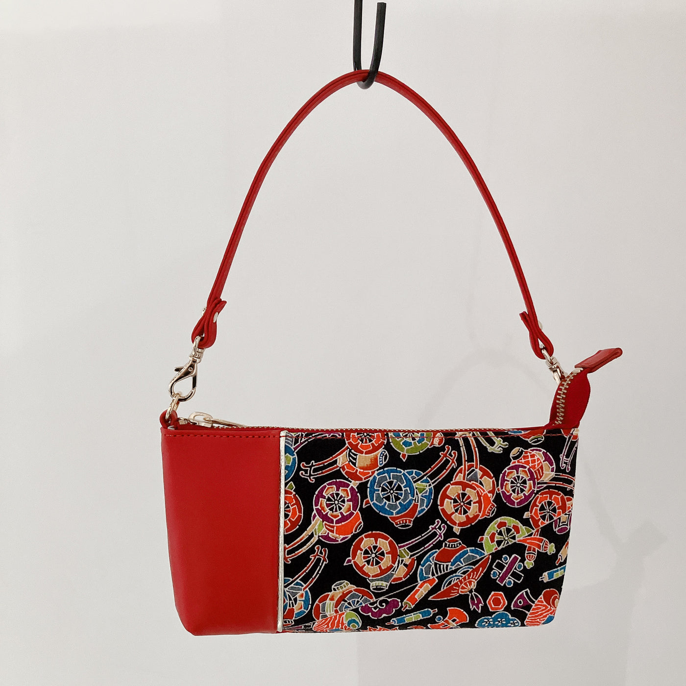 KIMONO PURSE 62, Red