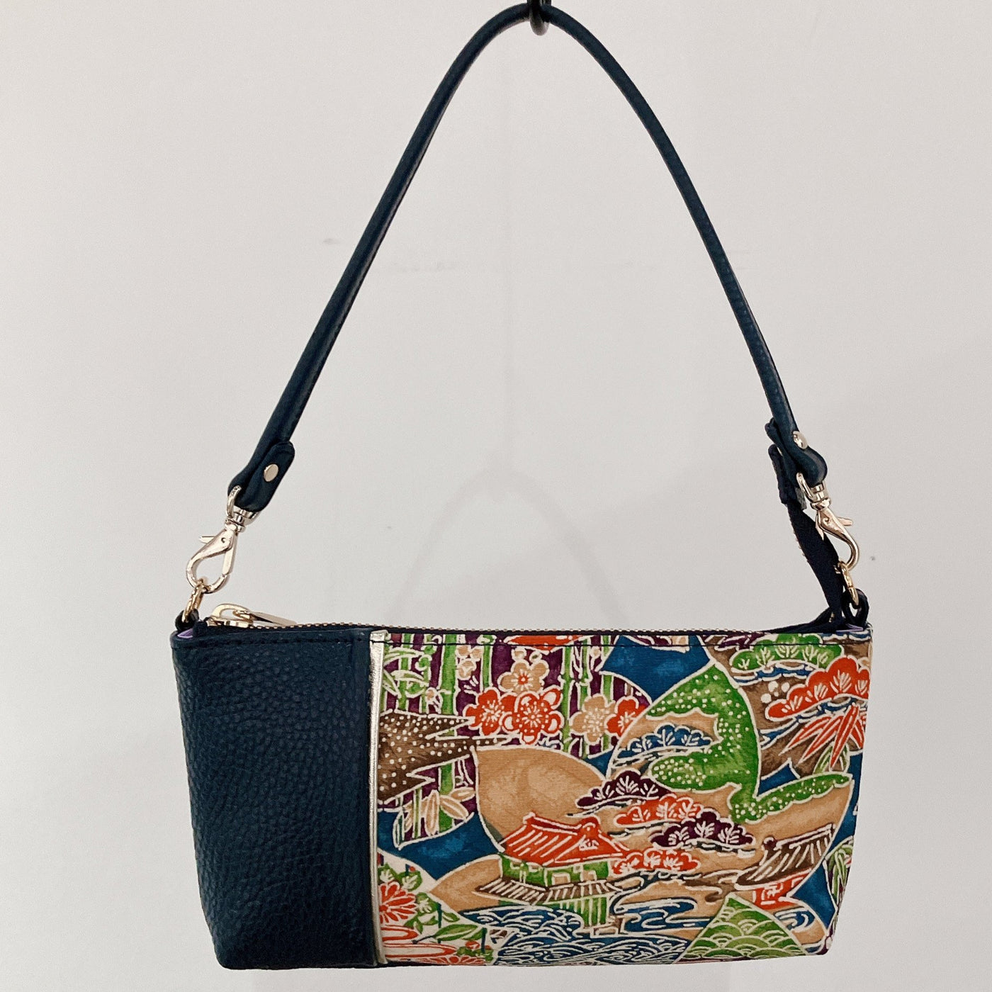 KIMONO PURSE 75, Navy