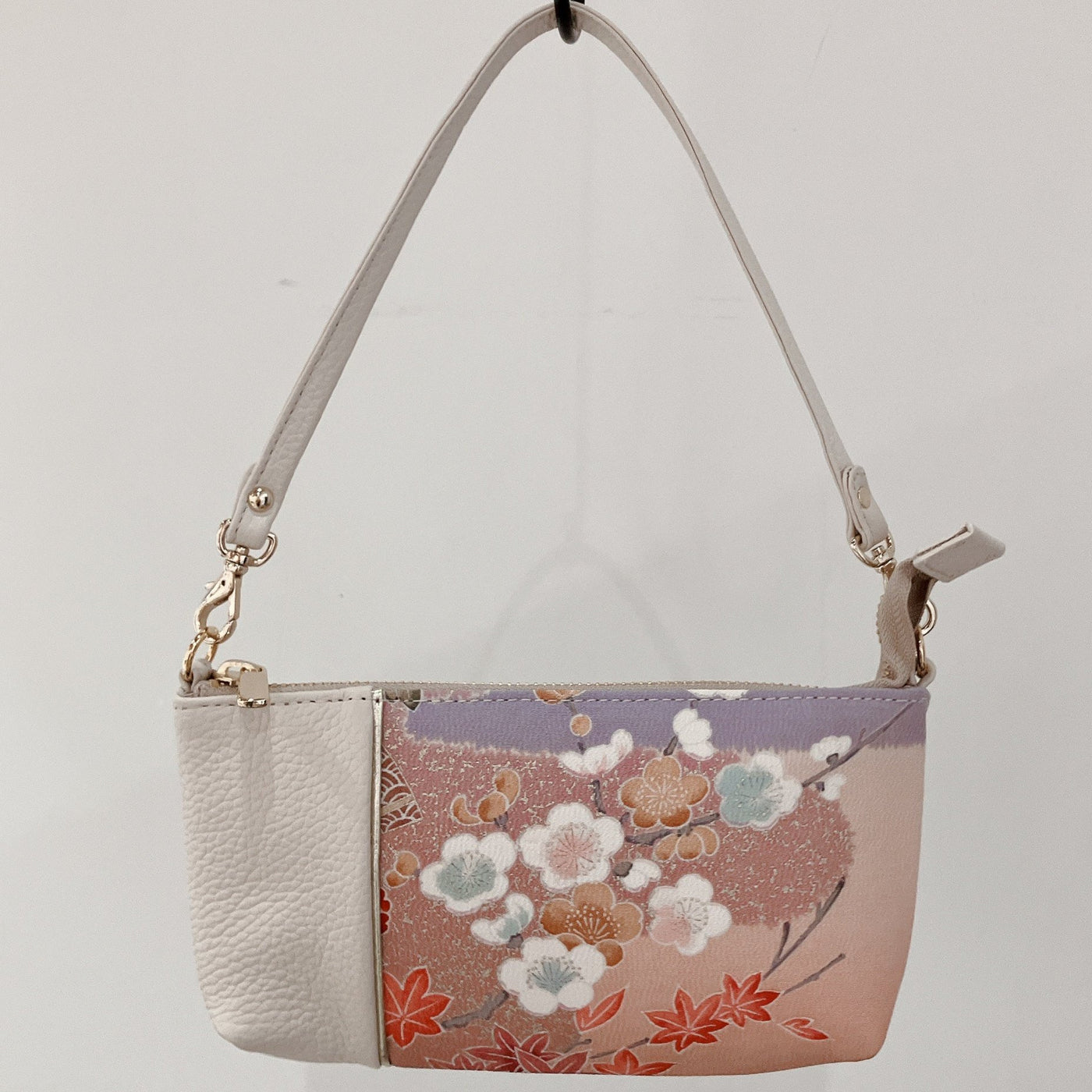 【NEW】KIMONO PURSE 84, White