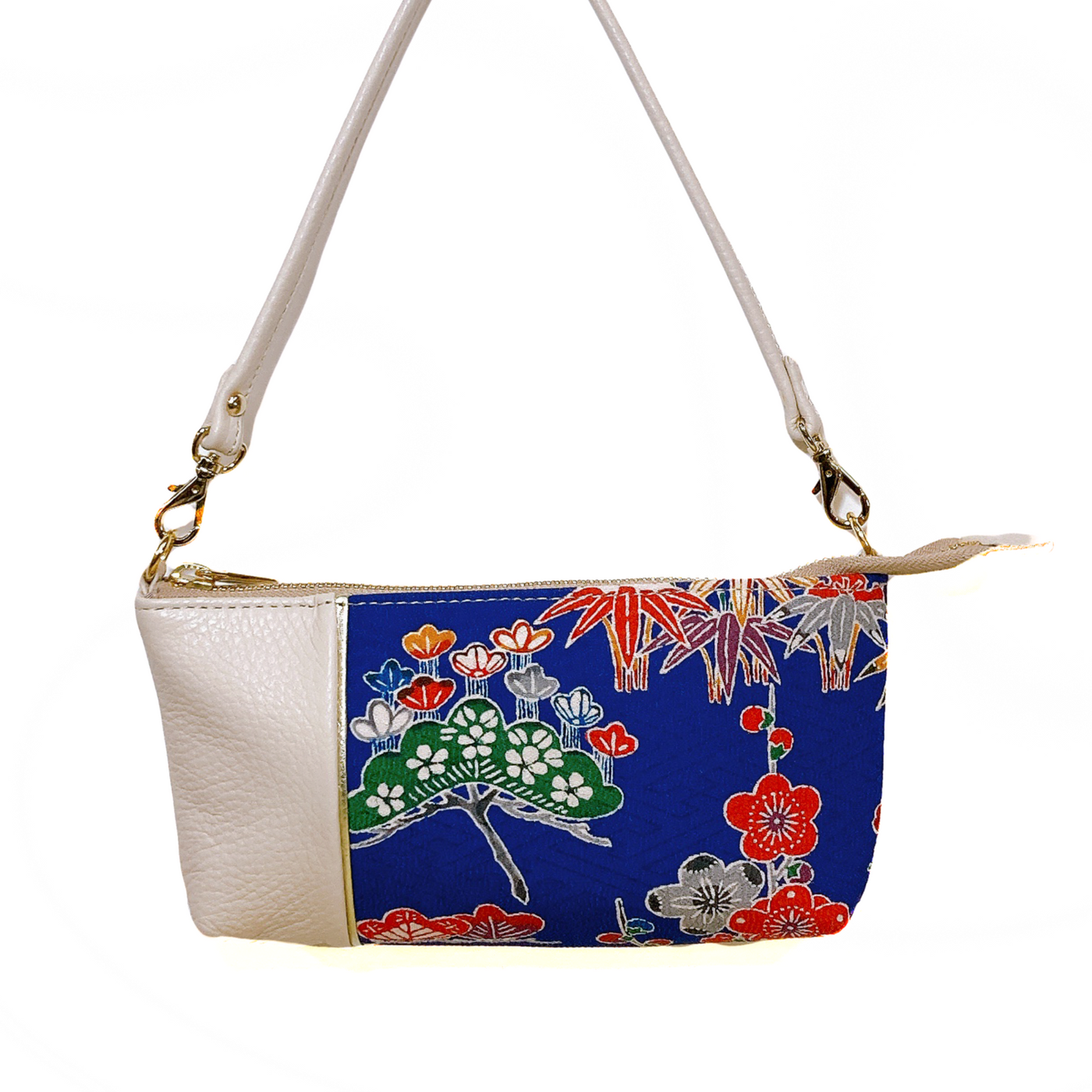 KIMONO PURSE White T011