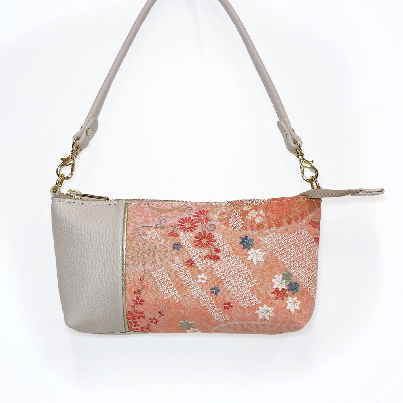 KIMONO PURSE White T012