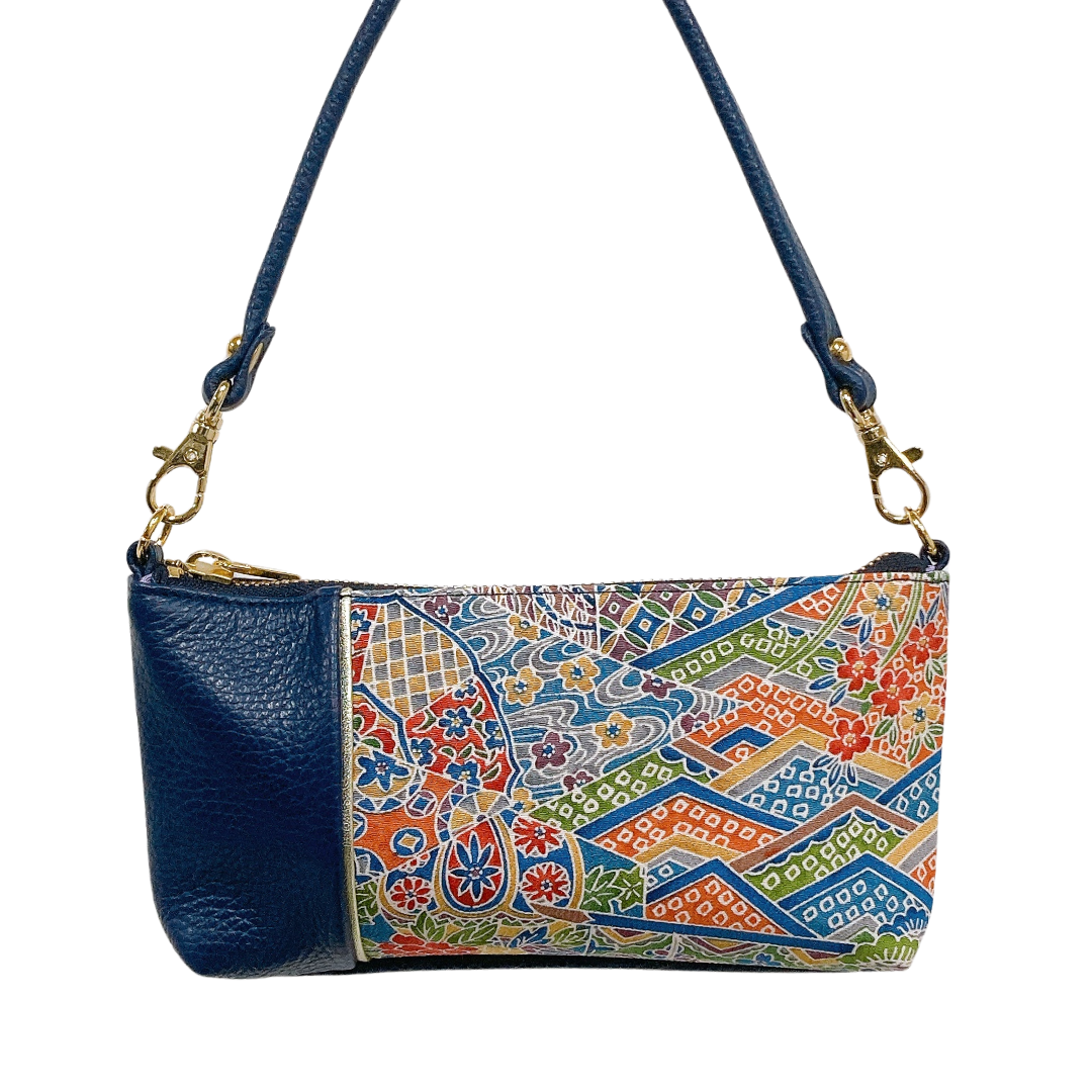KIMONO PURSE WR Navy 001