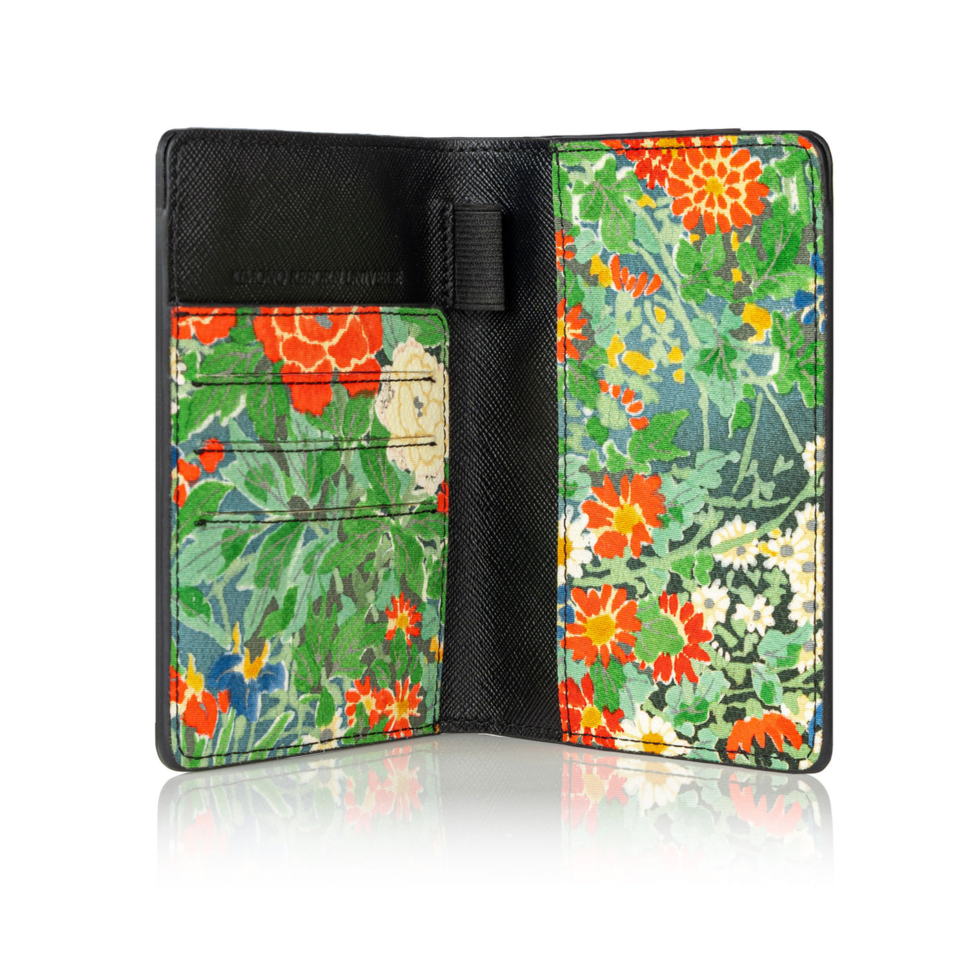 Kimono Passport Holder Black 006
