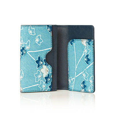 Kimono Card Case Navy 007