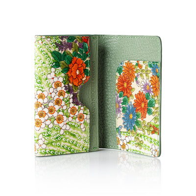 Kimono Card Case Green 002