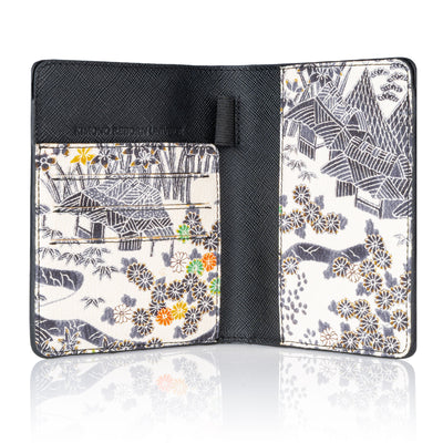 Kimono Passport Holder Black 003
