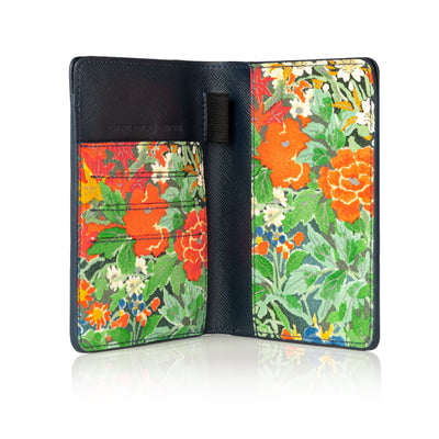 Kimono Passport Holder Navy 007