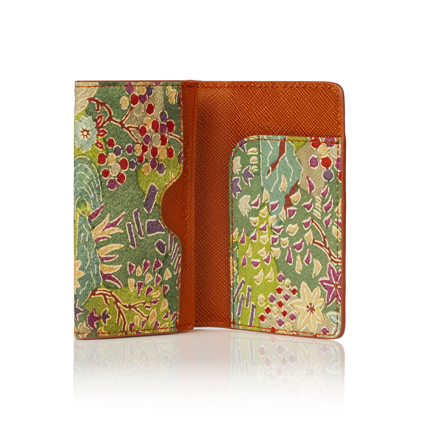 Kimono Card Case Brown 005