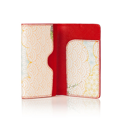 Kimono Card Case Red 004