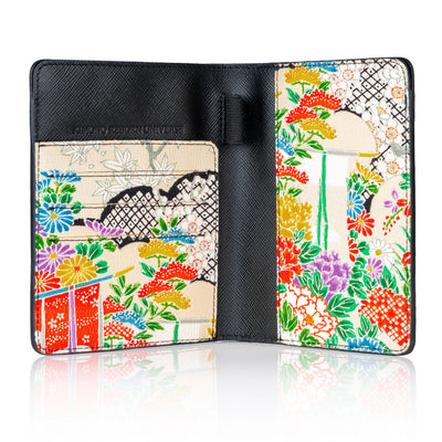 Kimono Passport Holder Black 004
