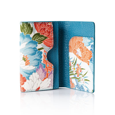 Kimono Card Case Blue 002