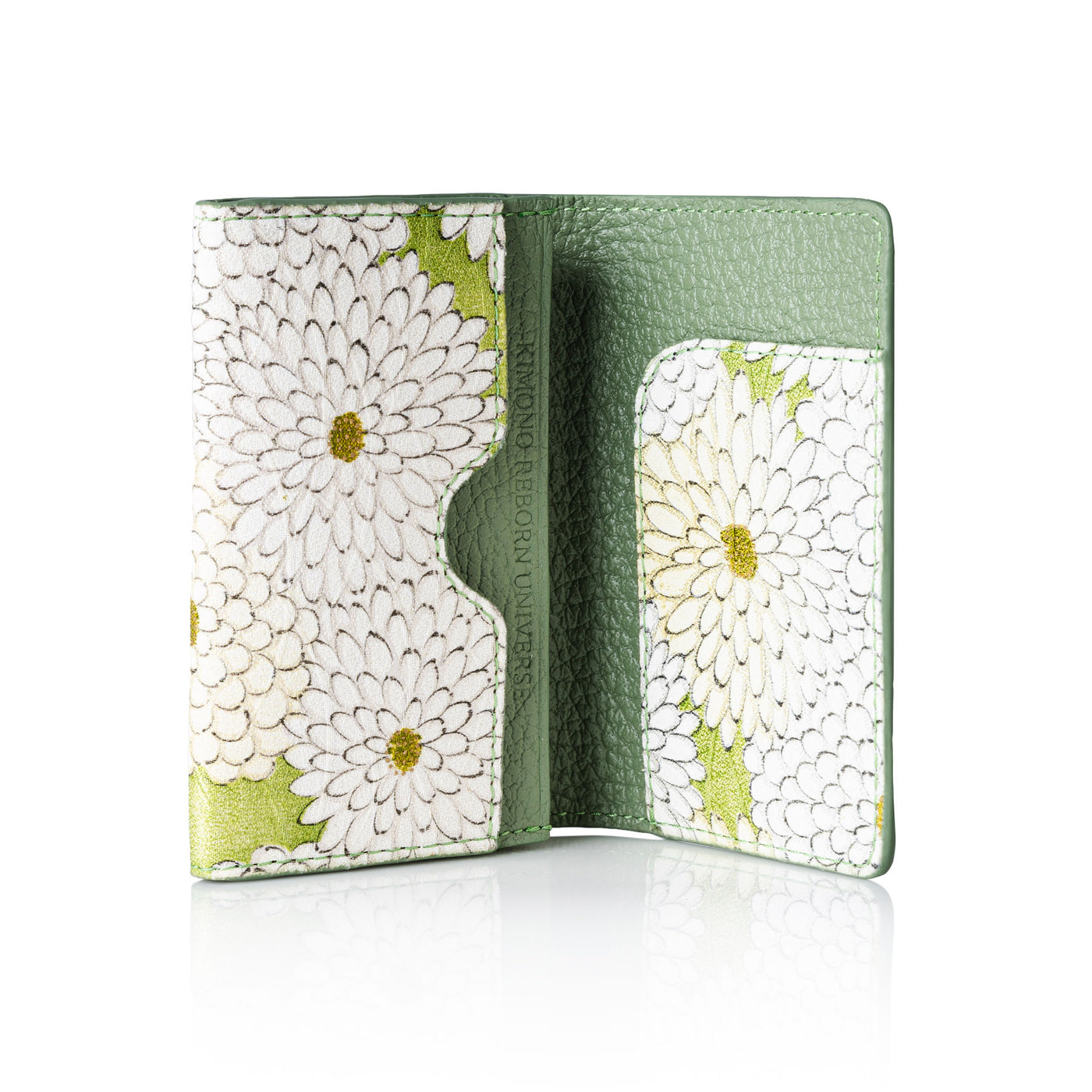 Kimono Card Case Green 003