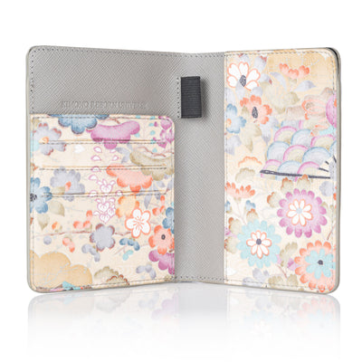 Kimono Passport Holder Gray 004