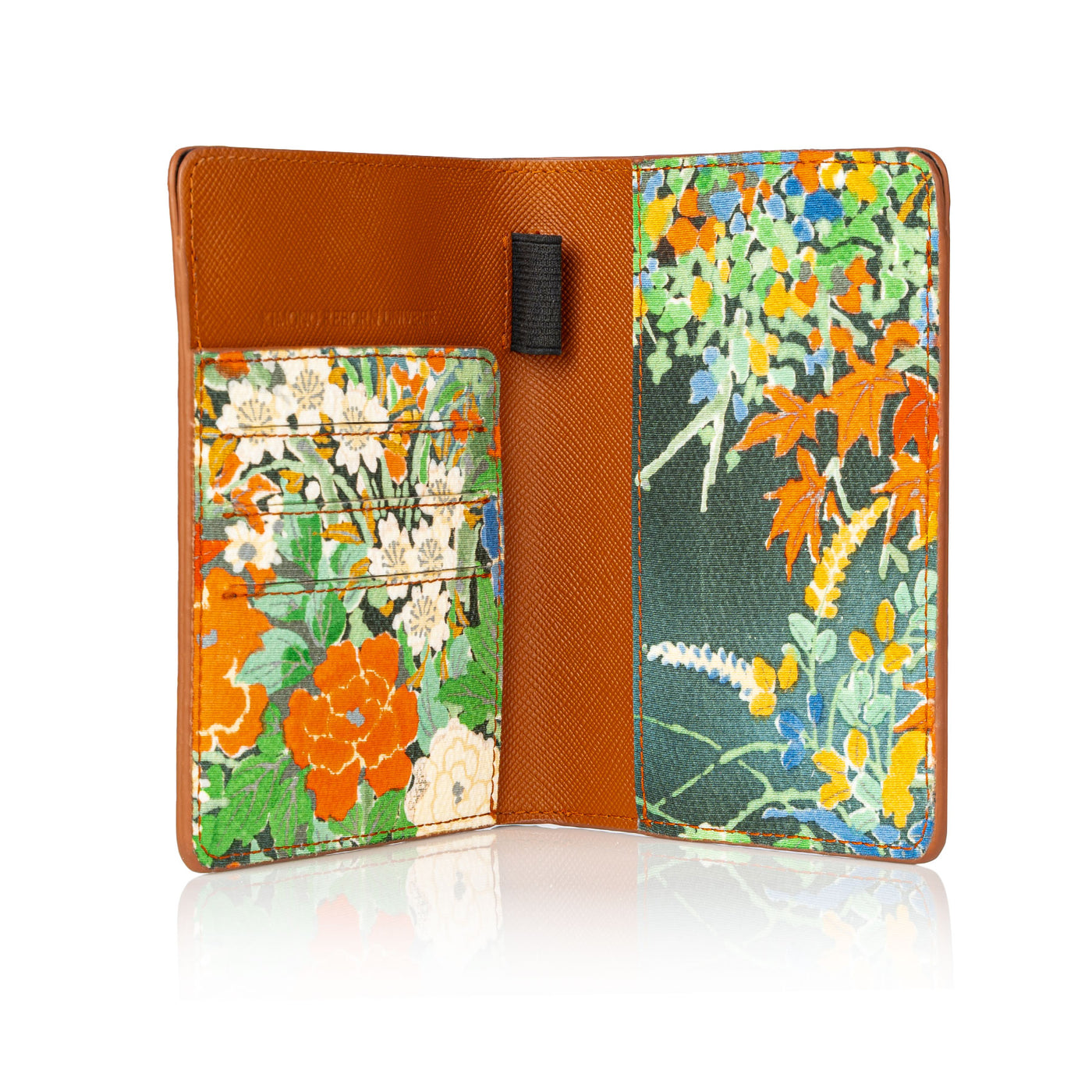 Kimono Passport Holder Brown 007