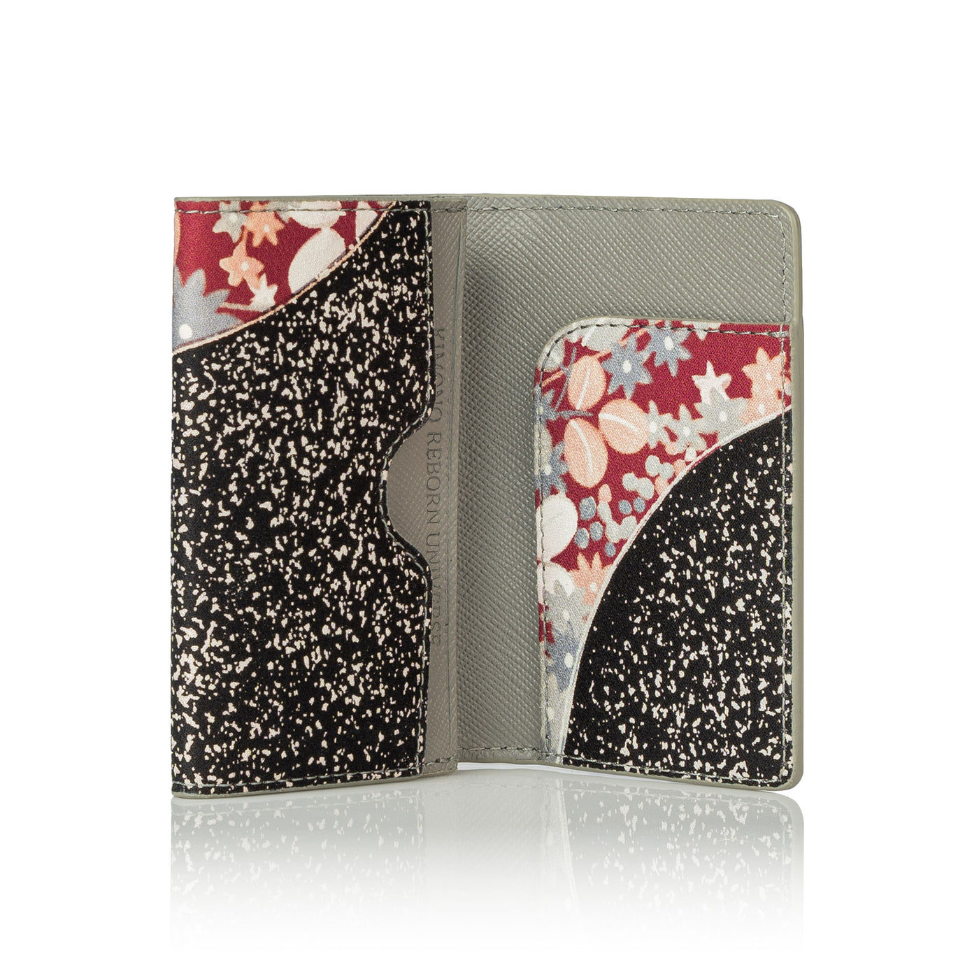 Kimono Card Case Gray 004