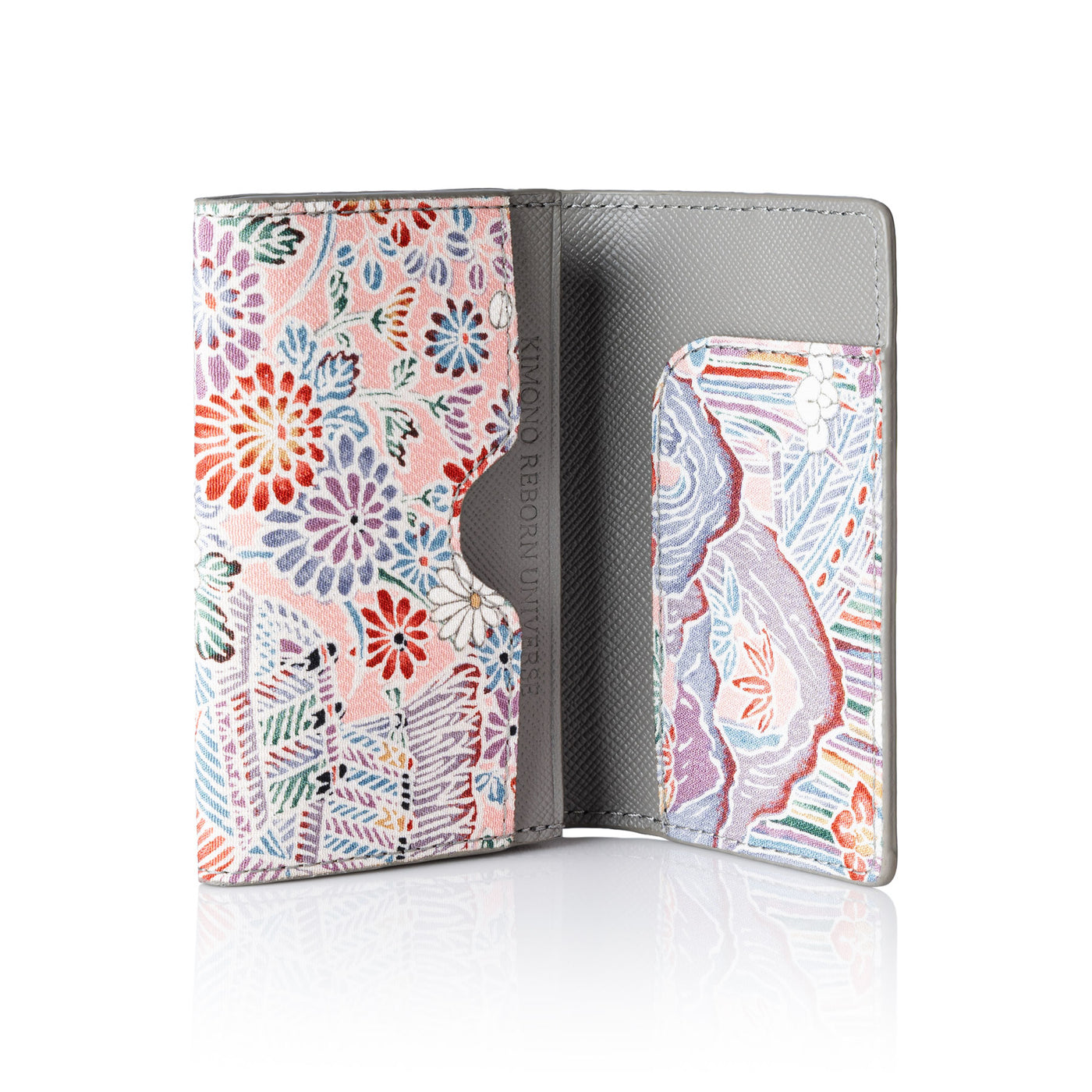Kimono Card Case Gray 003