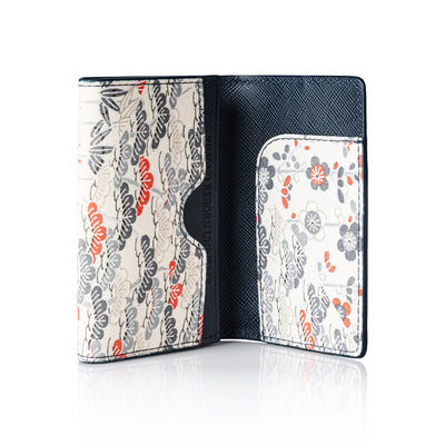 Kimono Card Case Navy 003
