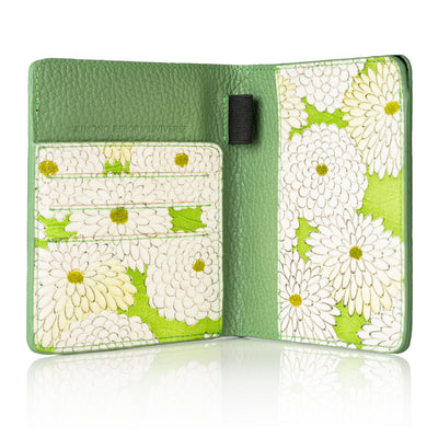 Kimono Passport Holder Green 001