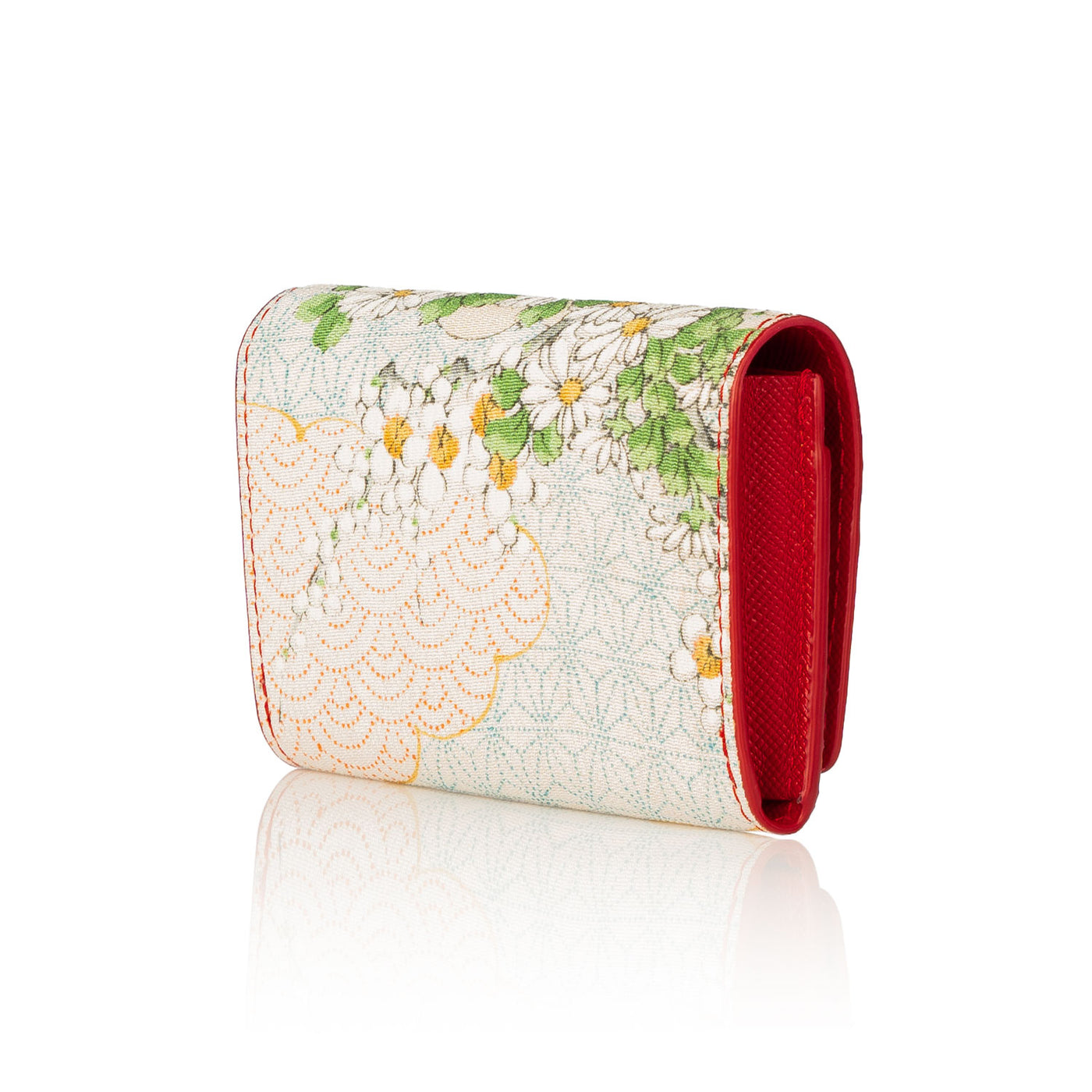Kimono Card Case Red 004