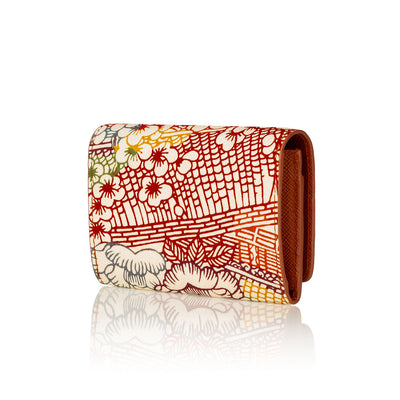 Kimono Card Case Brown 004