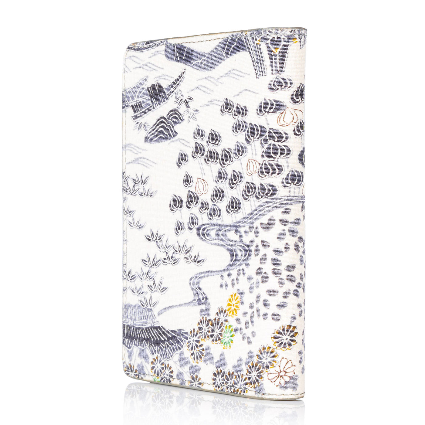 Kimono Passport Holder Gray 006
