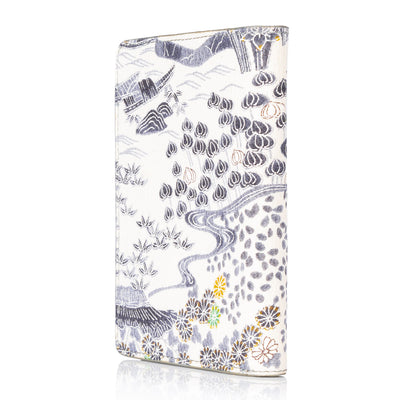 Kimono Passport Holder Gray 006
