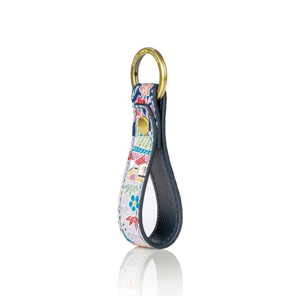 Kimono Keychain Navy 007