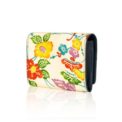 Kimono Card Case Navy 005