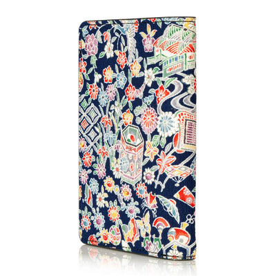 Kimono Passport Holder Black 008