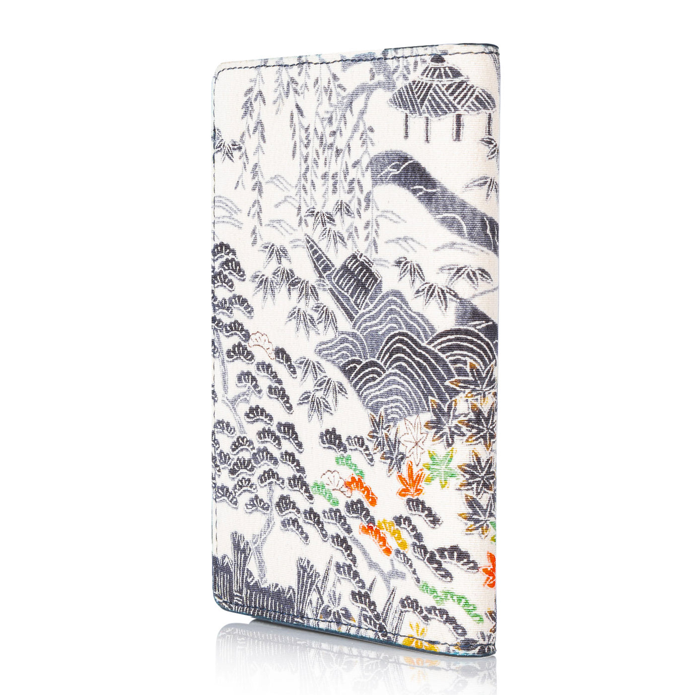 Kimono Passport Holder Navy 004