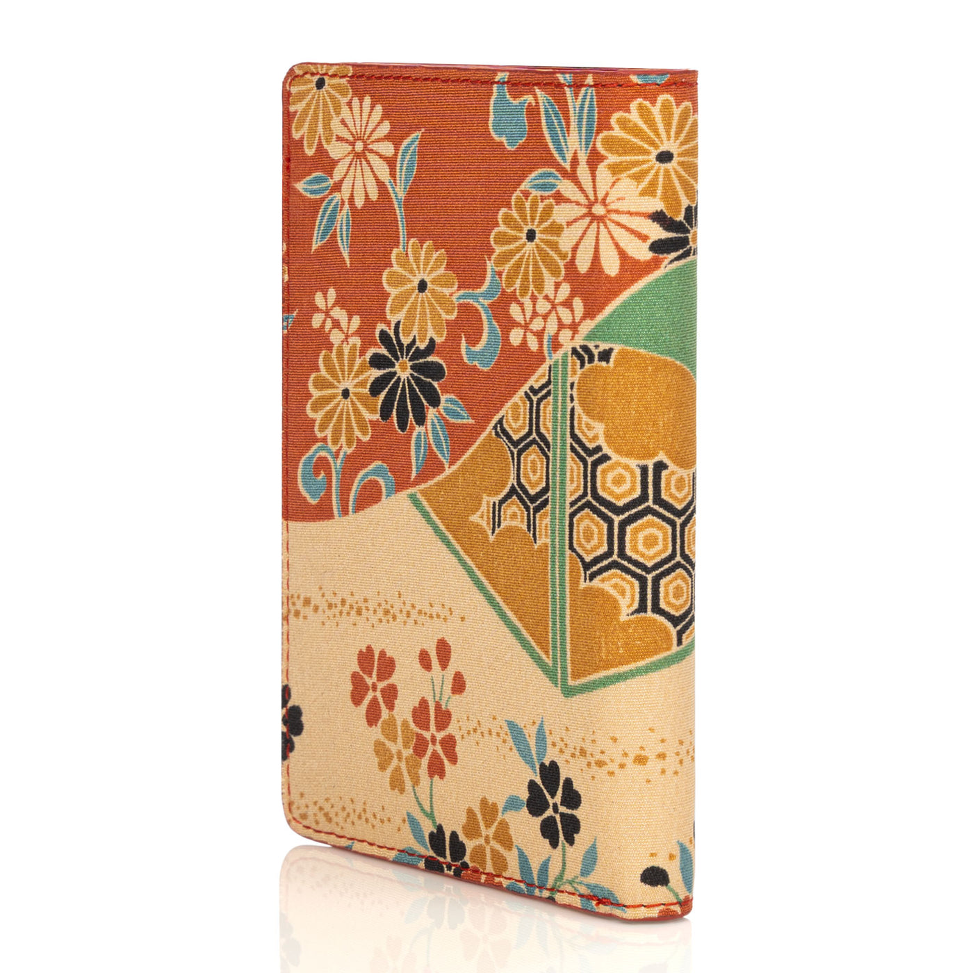Kimono Passport Holder Red 003