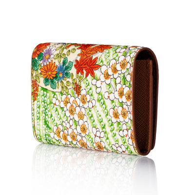Kimono Card Case Brown 002