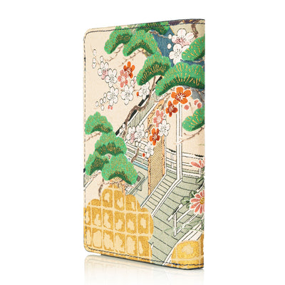 Kimono Passport Holder Navy 006