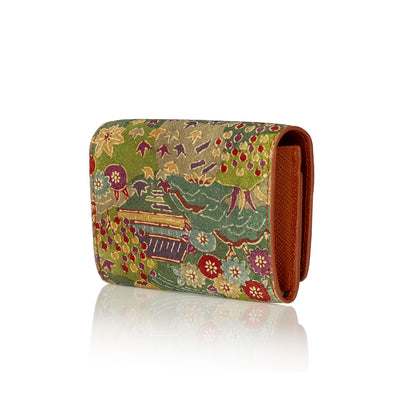 Kimono Card Case Brown 005