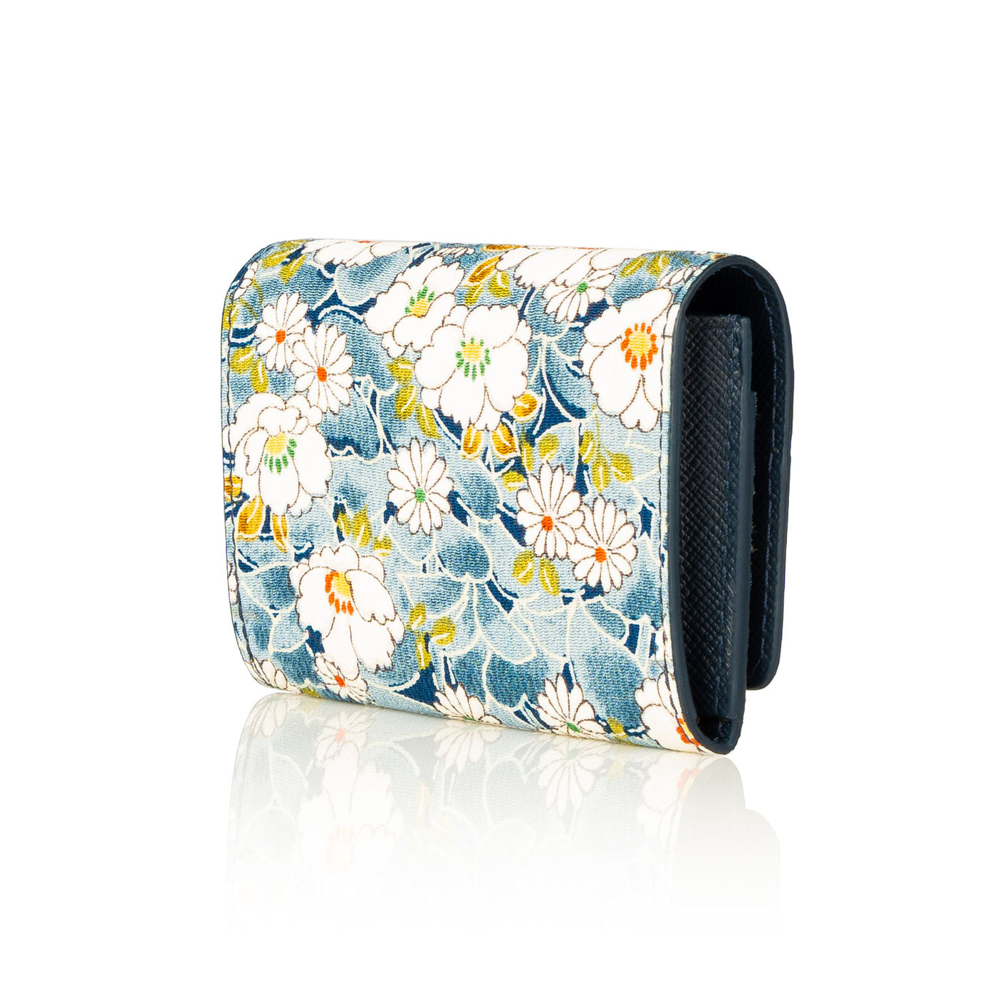 Kimono Card Case Navy 004