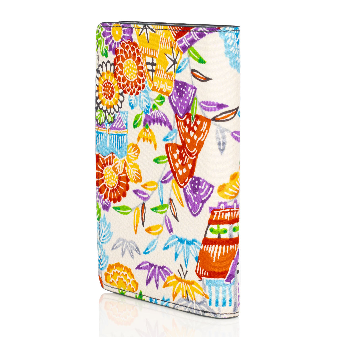 Kimono Passport Holder Navy 001