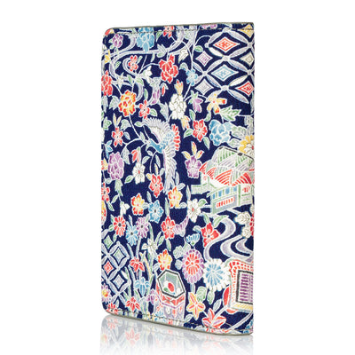 Kimono Passport Holder Gray 008