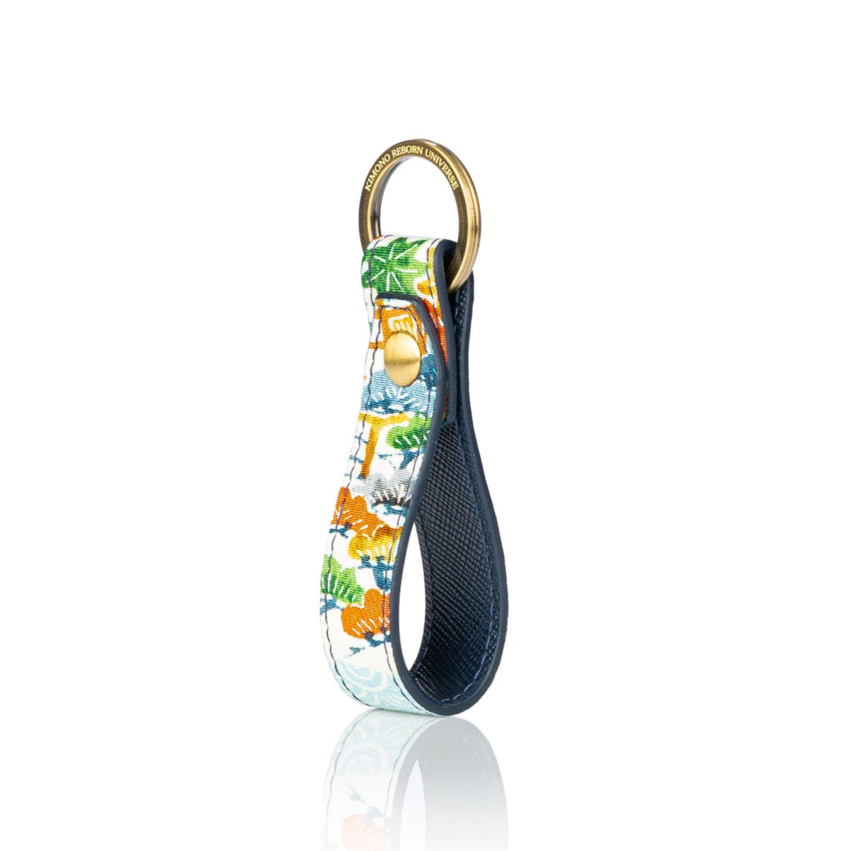 Kimono Keychain Navy 004
