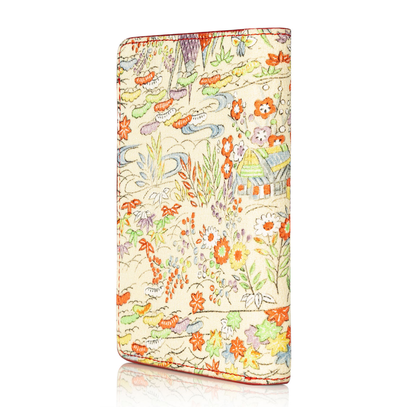 Kimono Passport Holder Red 006