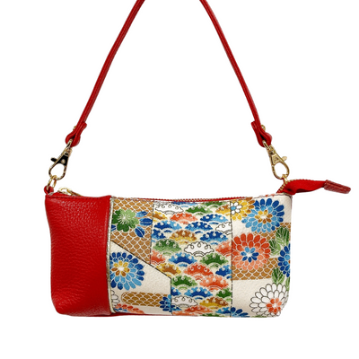 KIMONO PURSE Red T039