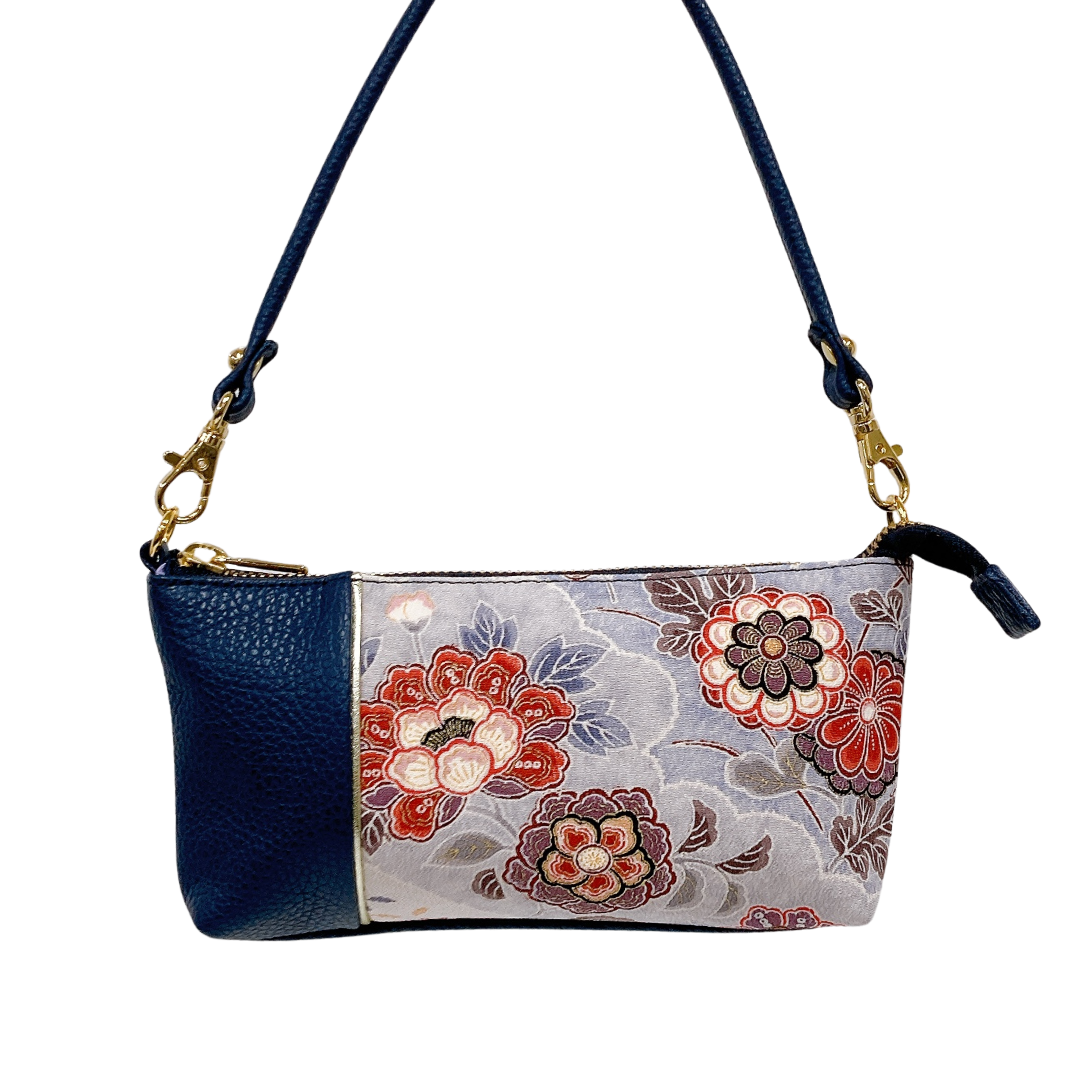KIMONO PURSE Navy T041