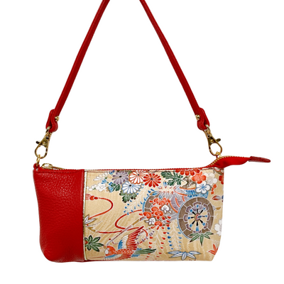 KIMONO PURSE Red T041