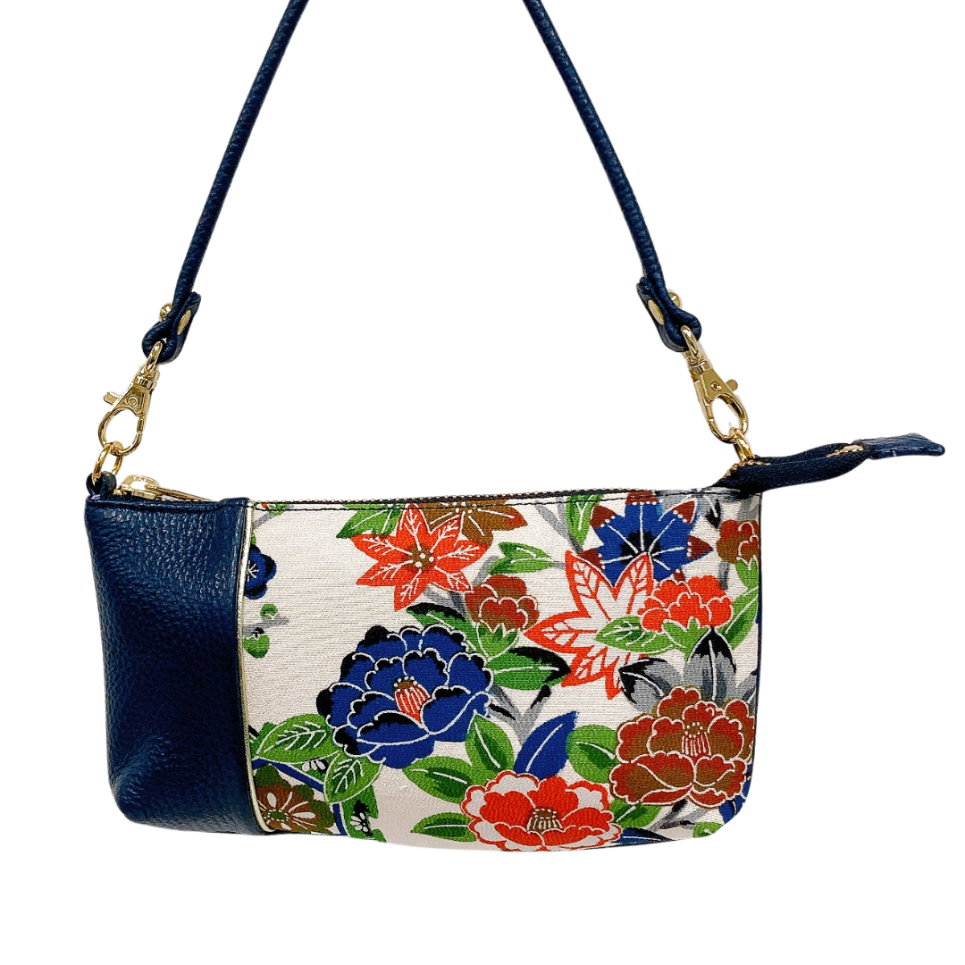 KIMONO PURSE Navy T045