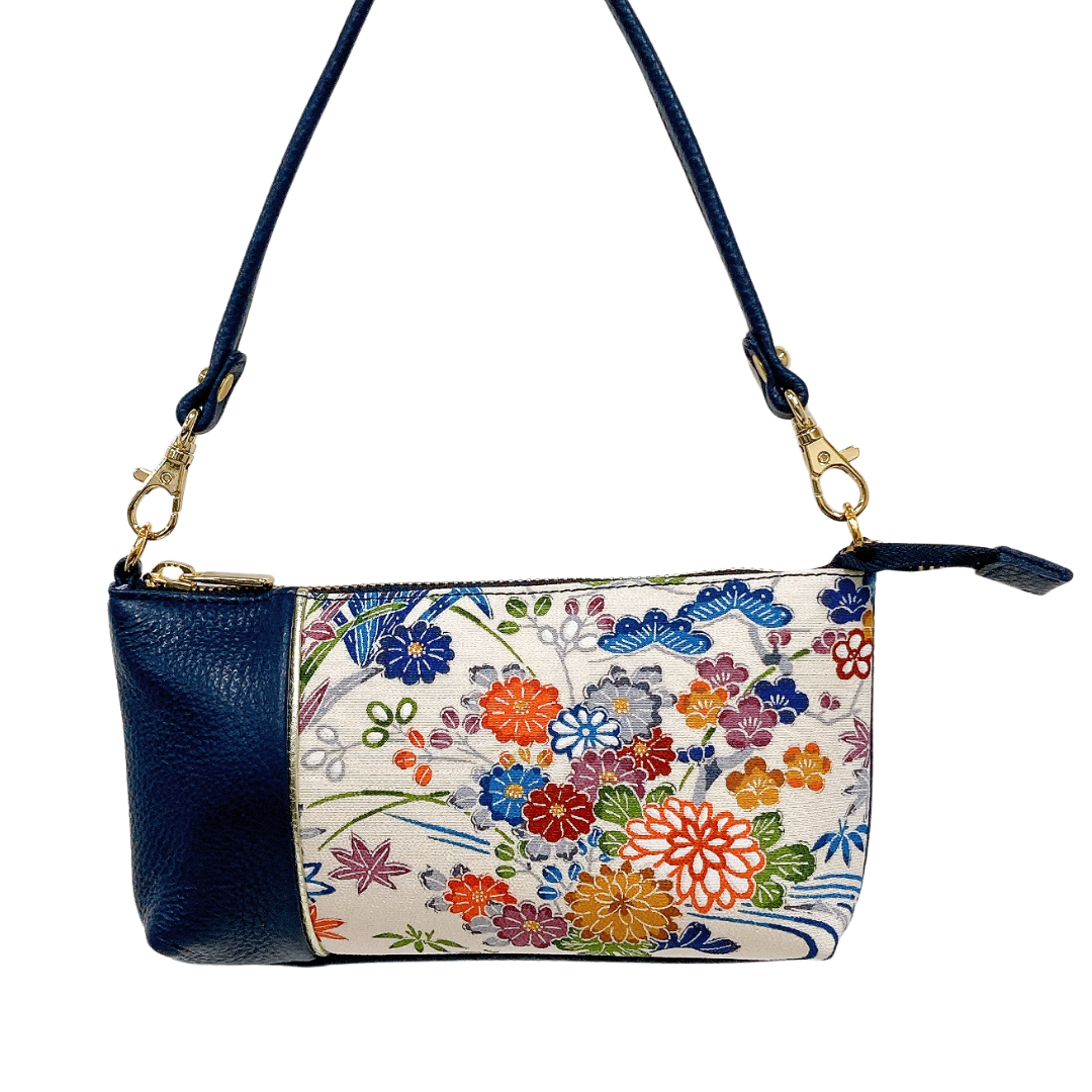 KIMONO PURSE Navy T049