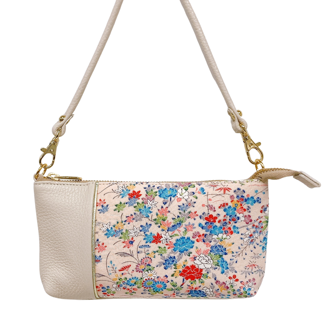 KIMONO PURSE  White T051