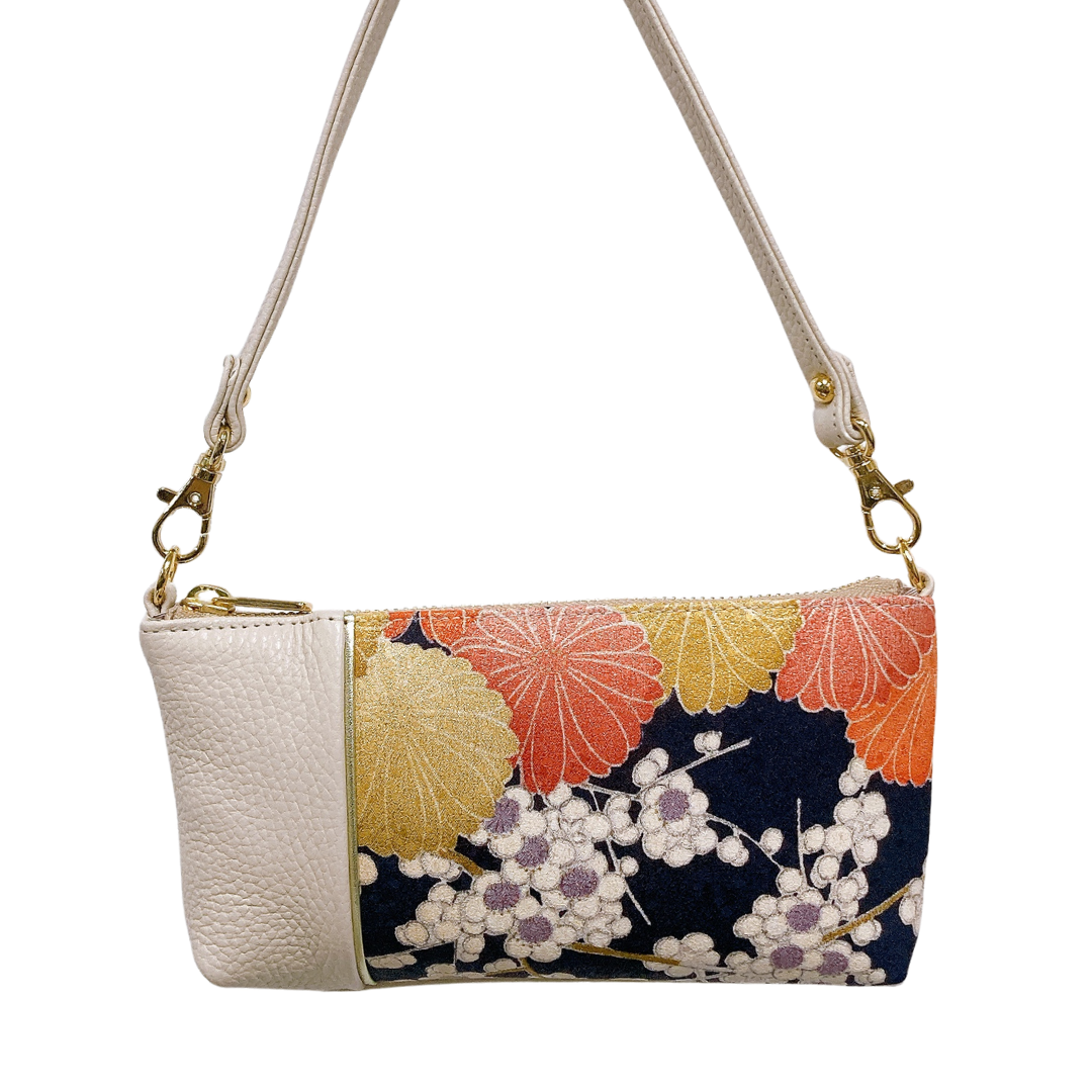 KIMONO PURSE  WR White 011