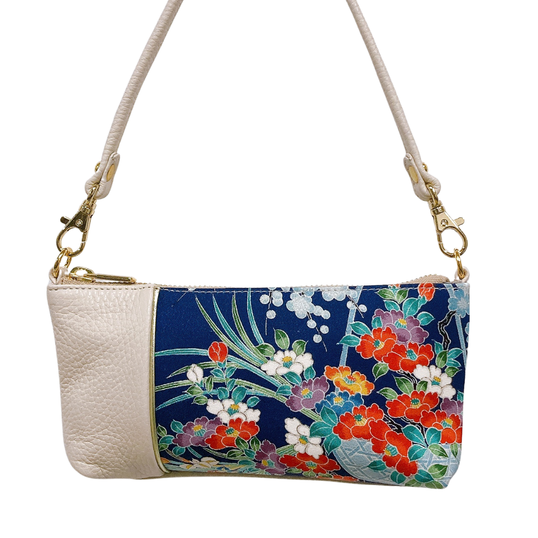 KIMONO PURSE  WR White 013